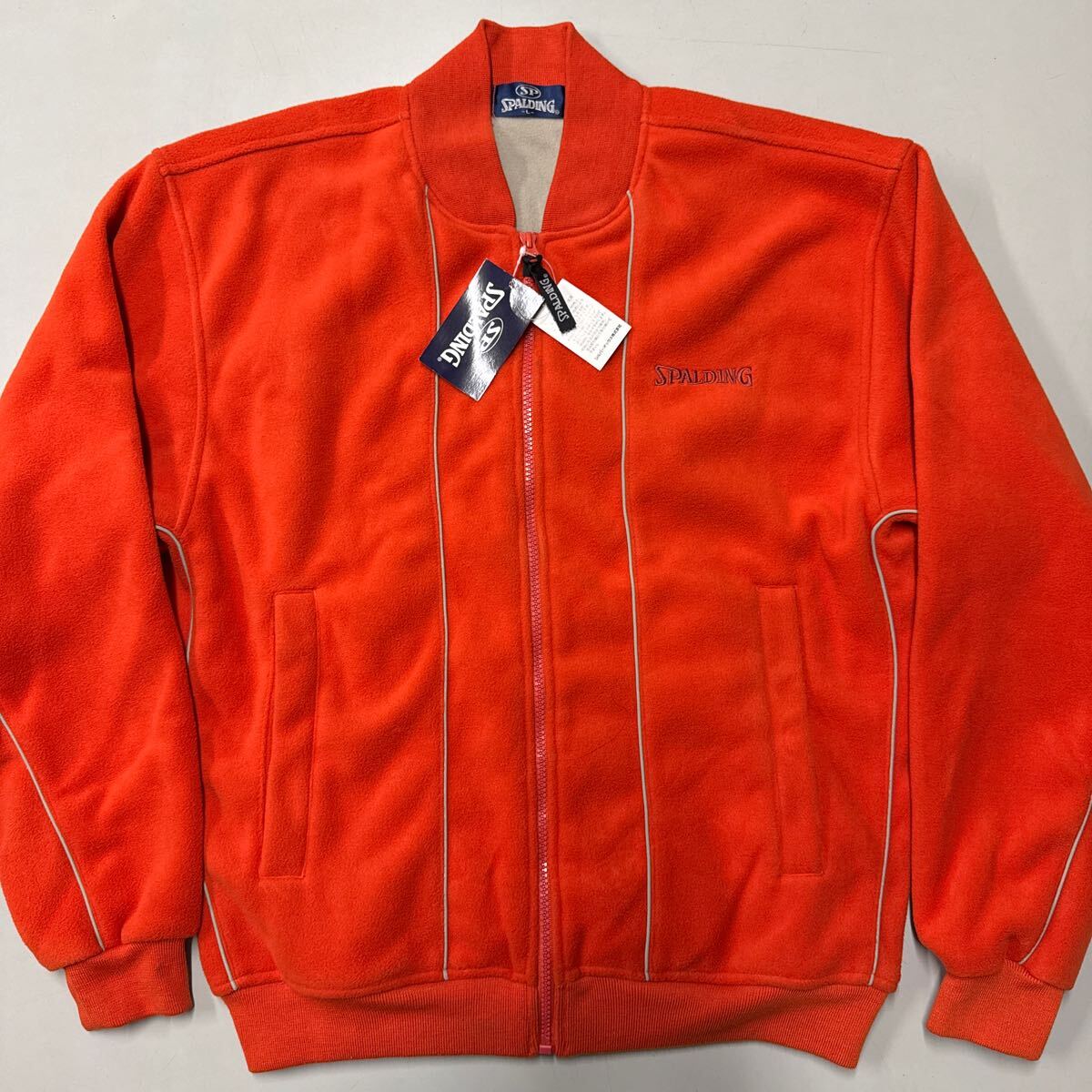 SPALDING スポルディング Lサイズ メンズ フリース アウター 未使用 
