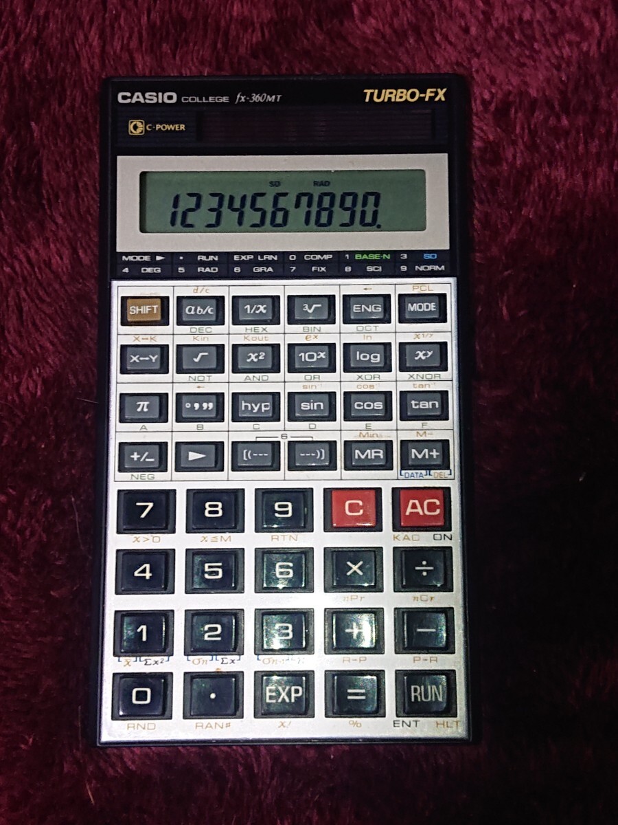 Yahoo!オークション -「casio fx-360mt」(カシオ) (電卓)の落札 Yahoo!オークション -「casio fx-360mt」(カシオ) (電卓)の落札