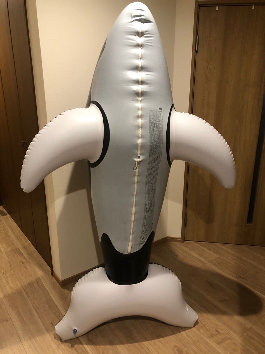 Yahoo!オークション -「空ビ シャチ」(浮き輪、浮き具) (水遊び