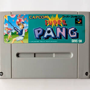 SFC スーパーパン SUPER PANG Capcom (箱説なし) ★ スーパーファミコン専用ソフト