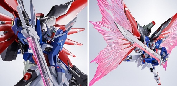 METAL ROBOT魂 <SIDE MS> 機動戦士ガンダム SEED FREEDOM デスティニーガンダムSpecII&光の翼&エフェクトセット 輸送箱付