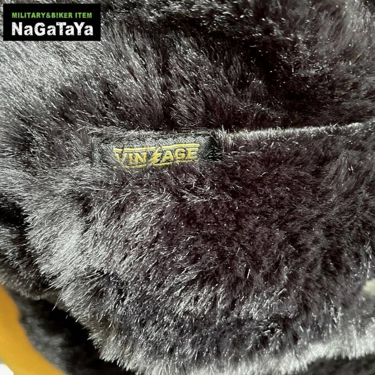 Vin&Age ビンアンドエッジ HUNTING FUR GRIZZLY VEST ハンティング ファー ベスト ブラック 黒 Lサイズ TYPE VHV1ライディングベスト Vin&Age ビンアンドエッジ HUNTING FUR GRIZZLY VEST ハンティング ファー ベスト ブラック 黒 Lサイズ TYPE VHV1ライディングベスト