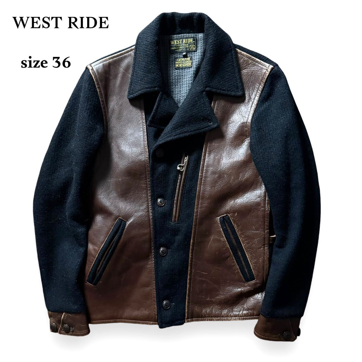 Yahoo!オークション -「(westride ウエストライド) (レザー 革 Yahoo!オークション -「(westride ウエストライド) (レザー 革