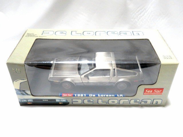 Yahoo!オークション -「デロリアン 1／18」(サンスター) (自動車
