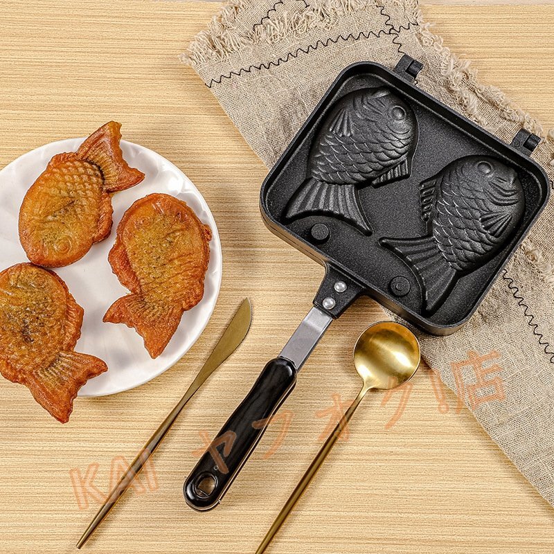 楽天市場】【最大350円OFFクーポン配布中】 たい焼き器 たい焼き機 家庭用 たい焼きメーカー たい焼きプレート 直火 鯛焼き器 たいやき タイ焼き  鯛焼き たい焼き フライパン ガス火対応 ガス火専用 送料無料 : キラキラハイム