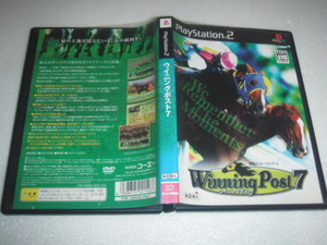 中古 傷有 PS2 ウイニングポスト7 動作保証 同梱可