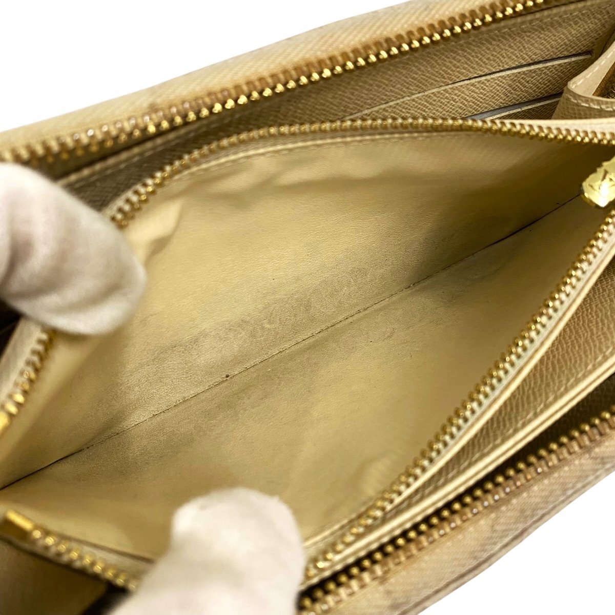Louis Vuitton ルイヴィトン N60019 ダミエ アズール ジッピーウォレット ラウンドファスナー 長財布 ホワイト メンズ【中古】 Louis Vuitton ルイヴィトン N60019 ダミエ アズール ジッピーウォレット ラウンドファスナー 長財布 ホワイト メンズ【中古】
