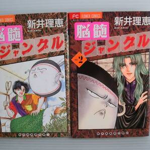 脳髄ジャングル 新井理恵傑作集 全2巻セット◆新井理恵 著◆初版◆小学館 フラワーコミック◆中古本◆
