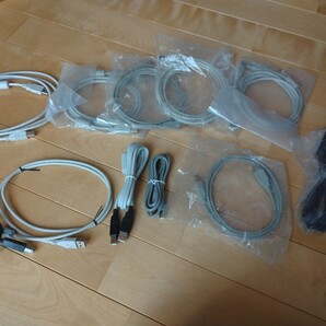 USBケーブル 15本セット typeA TO typeB 1.0〜1.8メートル