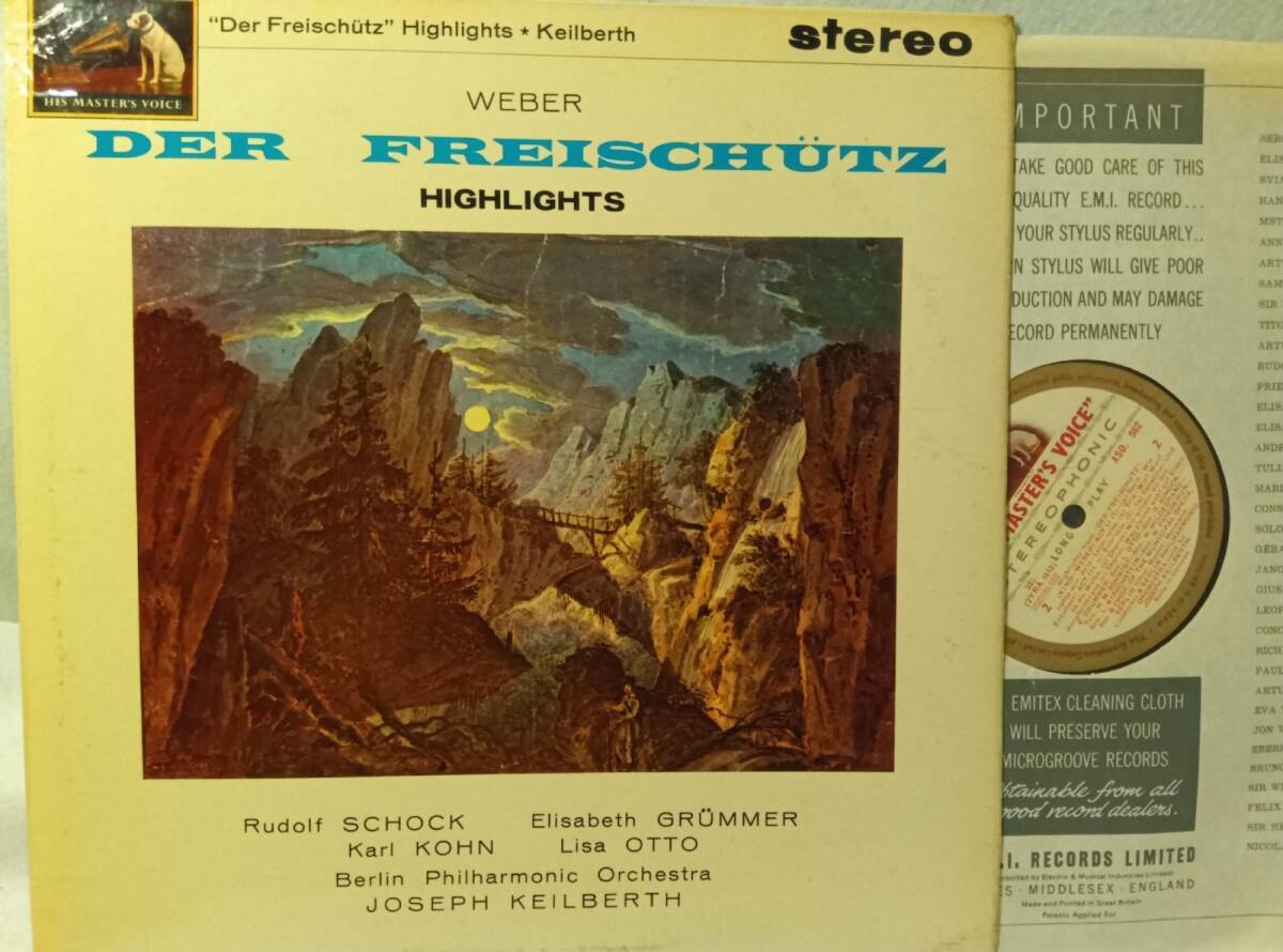 Joseph Keilberth / ヨーゼフ・カイルベルト「Weber: Der