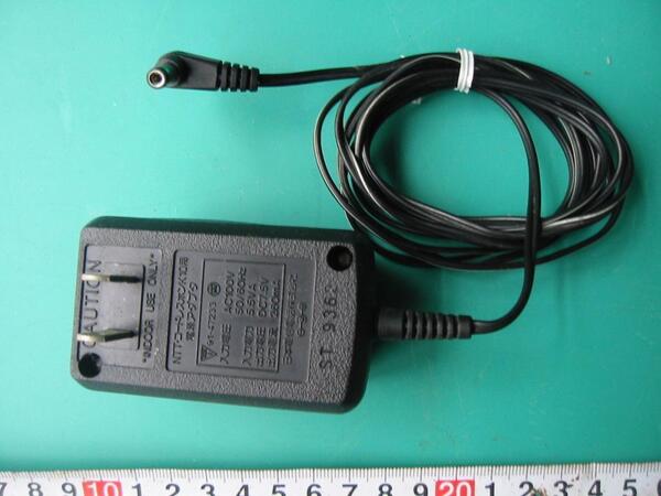 ACアダプター DC7.5V 260mA