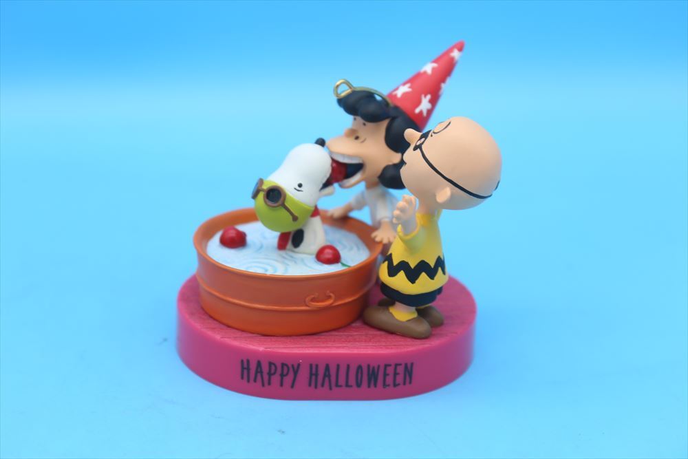 Hallmark Halloween Ornament/Peanuts/Bobbing for Apples/チャーリー ルーシーフライングエース オーナメント/183155222