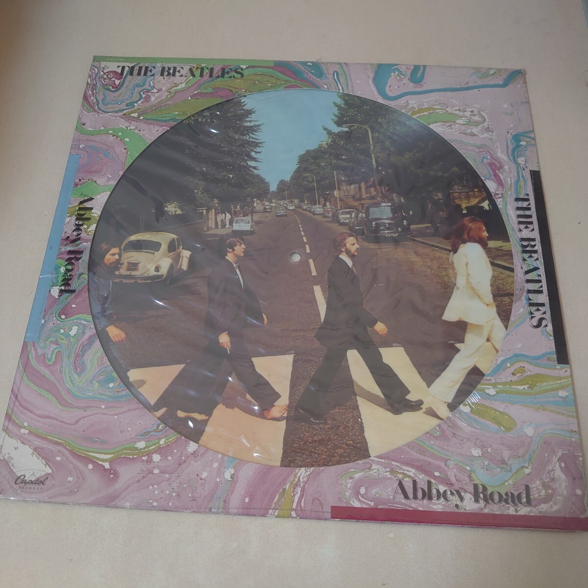 アビーロード／ビートルズ／beatles／ピクチャーレコード／新品