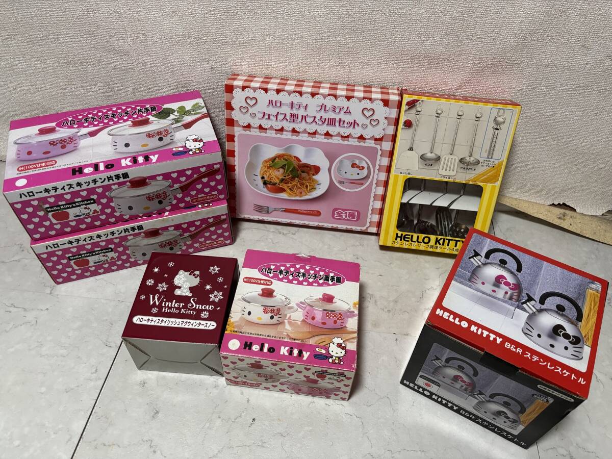 おトク情報がいっぱい！ Yahoo!オークション -「ハローキティ キッチンセット」(おもちゃ ハローキティ
