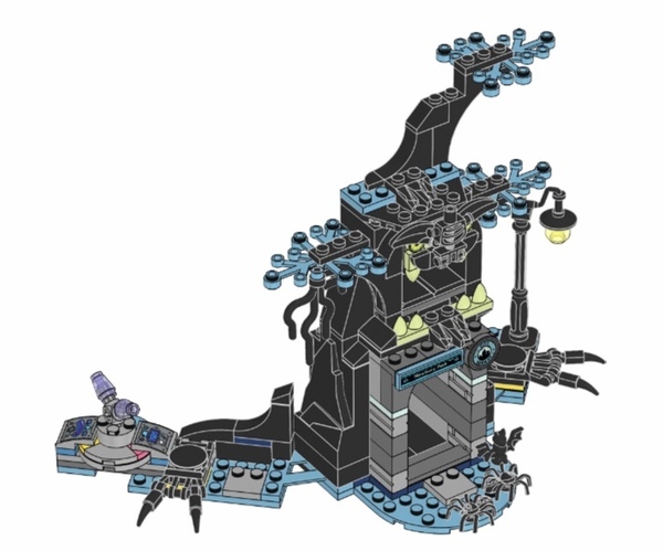 LEGO レゴ 70427☆ヒドゥンサイド レディー・Eの隠れ家☆建物のみ☆ミニフィグ、武器アイテム等なし☆未使用、未組み立て☆HIDDEN SIDE