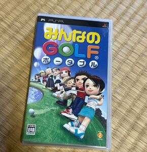 PSP用中古ソフト SONY みんなのGOLF ポータブル