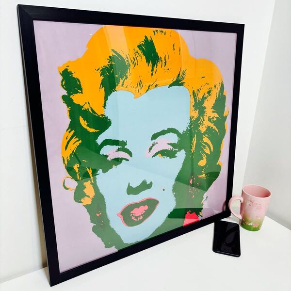 【50cm×50cmポスター】アンディ ウォーホル 「マリリンモンロー」③