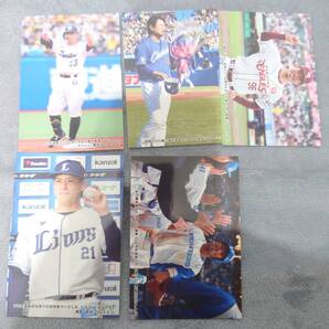 チェックリストカード 5枚 プロ野球チップス カルビー C-08 青木宣親 ヤクルト C-09 涌井秀章 中日 C-10 今江敏晃 楽天