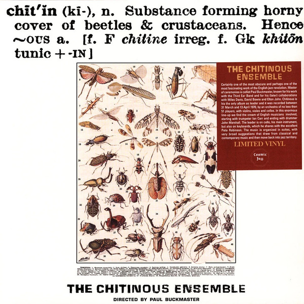 The Chitinous Ensemble (Directed by Paul Buckmaster/Featuring Ian Carr, Brian Smith 他)- Chitinous 限定再発アナログ・レコード