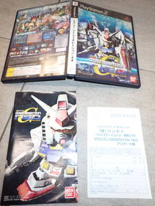 PS2 SDガンダム ジージェネレーション・ネオ/GGENERATION NEO プレイステーション ハガキ付 G00/A316