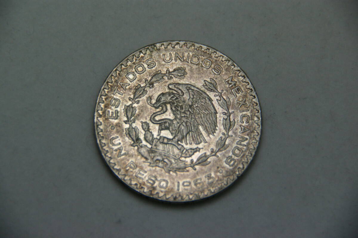Yahoo!オークション -「メキシコ1ペソ銀貨」(ラテンアメリカ