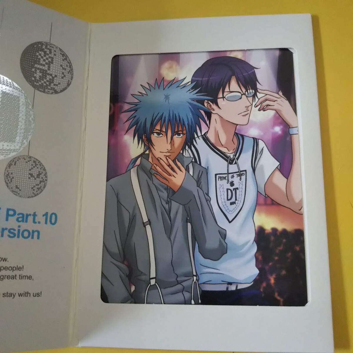 テニスの王子様 リミテッドポスター 立海 切原 柳生 仁王 柳 テニスの王子様 BEST GAMES!! 乾・海堂 vs 宍戸・鳳／大石・菊丸