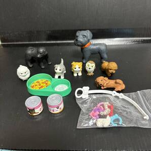 ☆美品☆ごっこ遊び ペット フィギュア 犬 ねこ