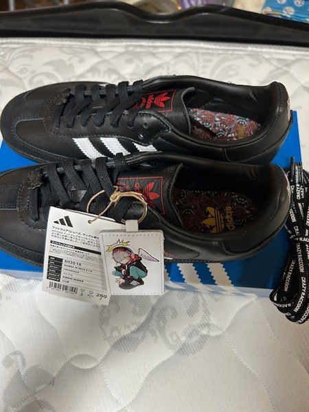 【新品未使用】Crazy Raccoon × atmos × adidas Originals Samba 26cm アディダス サンバ クレージーラクーン アトモス