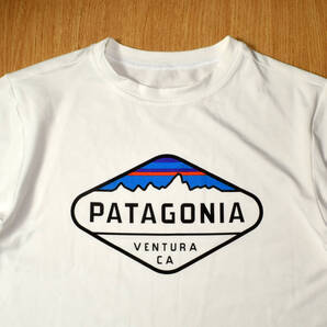 美品!キッズL ★パタゴニアTシャツ★登山トレランマラソントレッキング ストレッチ インナー クールデイリー ジム 速乾 ドライ