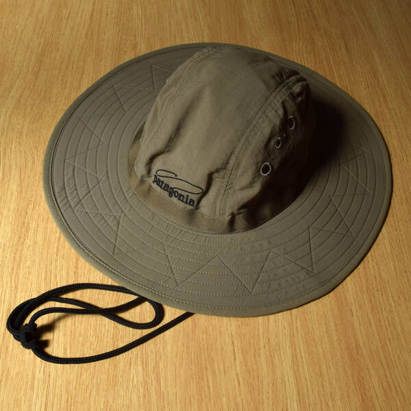 メンズL 美品!2011年 パタゴニア サン・ブーニー 美品!Patagonia SUN BOONEY 29295SP11 トラウト 釣り 帽子 バケツ ハット 日除け フライ