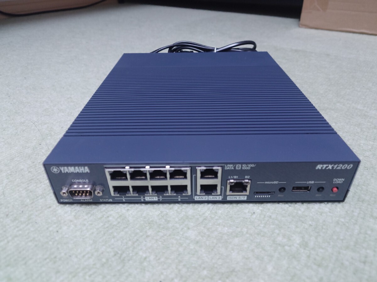 【中古】 N1200 (=YAMAHA RTX1200同等品) NTT Biz Box ギガアクセス VPN ルーター 【ビジネスホン 業務用 電話機  本体】 | 日商電販　楽天市場店