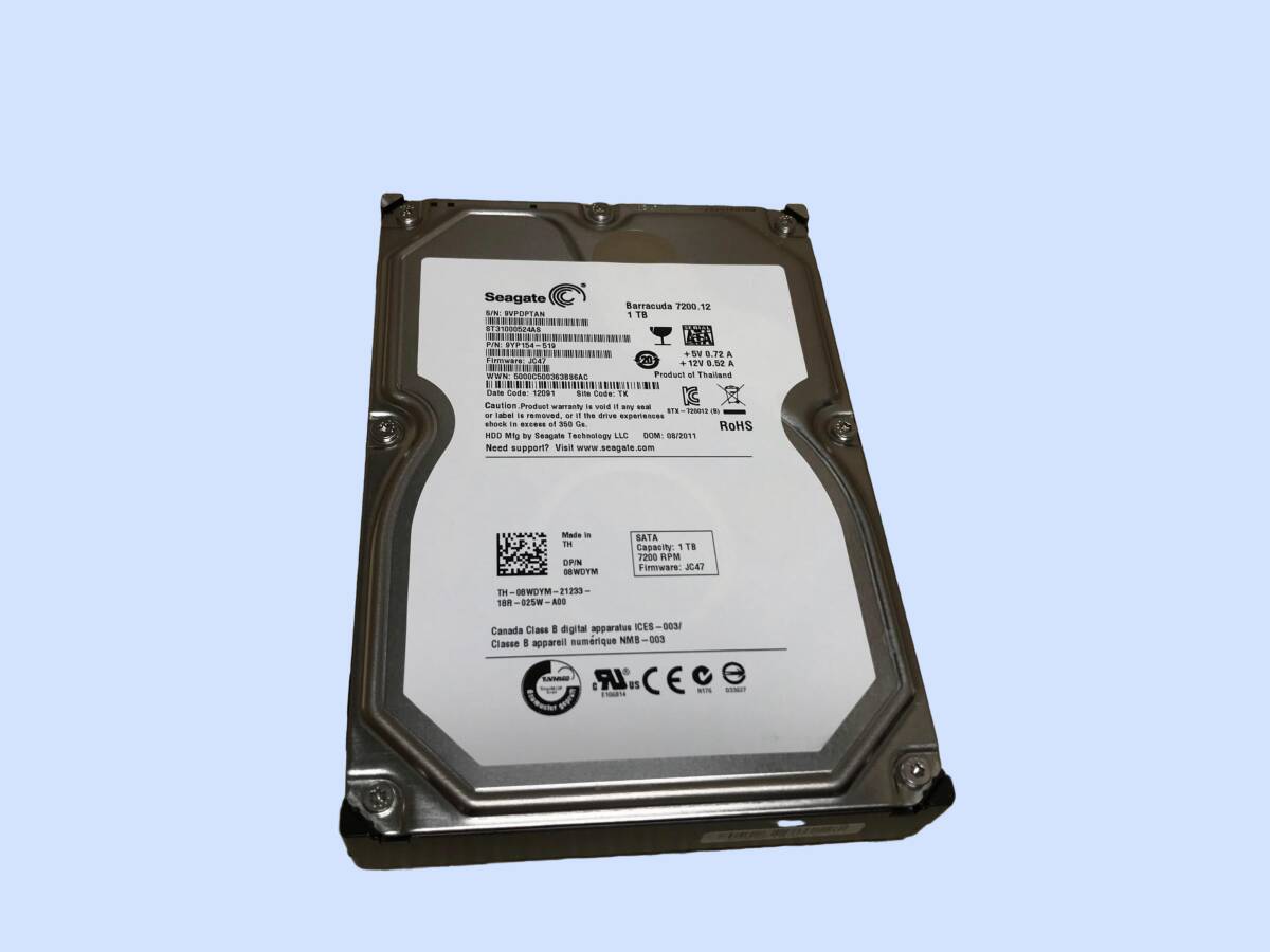 Yahoo!オークション -「ジャンク品」(1TB~) (3.5 SerialATA)の Yahoo!オークション -「ジャンク品」(1TB~) (3.5 SerialATA)の