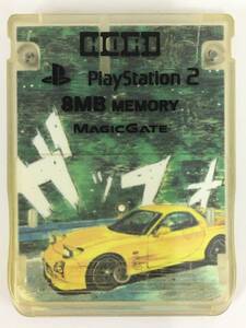 ●○シ311 PS2 メモリーカード 限定版 頭文字D イニシャルD Special Stage 高橋啓介 Version HORI 8MB ○●