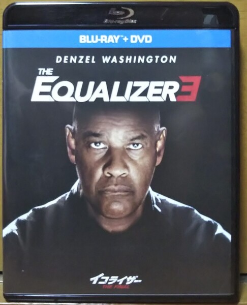 イコライザー THE FINAL Blu-ray 純正ケースのみ DVD欠品 デンゼル・ワシントン
