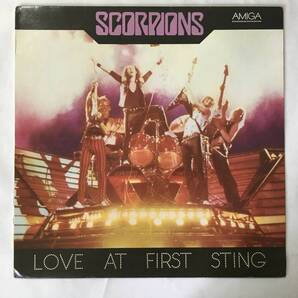 GDR SCORPIONS LOVE AT FIRST STING 東ドイツ盤