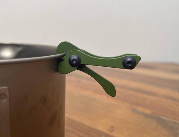 Suluk 46 MIKASA ポットリフター アルミ 緑 4.9g / UL POT LIFTER Small aluminum Green