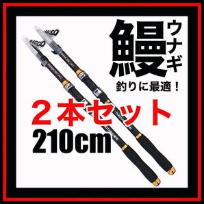 鰻釣り ウナギ釣り うなぎ釣り 万能竿 投げ竿 釣り竿 ロッド コンパクトロッド うなぎ ウナギ 鰻 ぶっこみ 新品未使用品