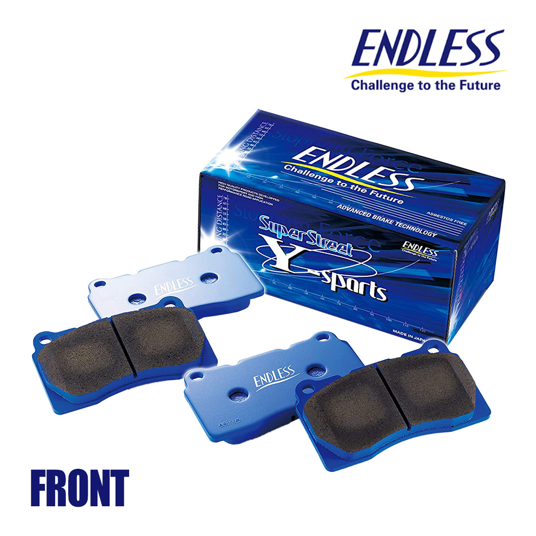 ENDLESS エンドレス ブレーキパッド SSY フロント Vitz NCP131 H22.12~R2.3 EP433
