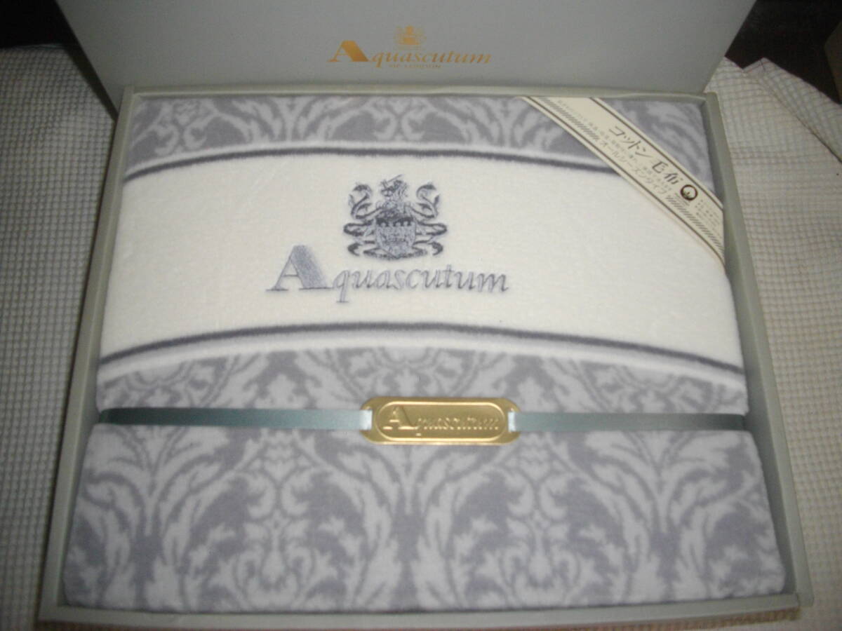 Yahoo!オークション -「aquascutum アクアスキュータム」(毛布 Yahoo!オークション -「aquascutum アクアスキュータム」(毛布