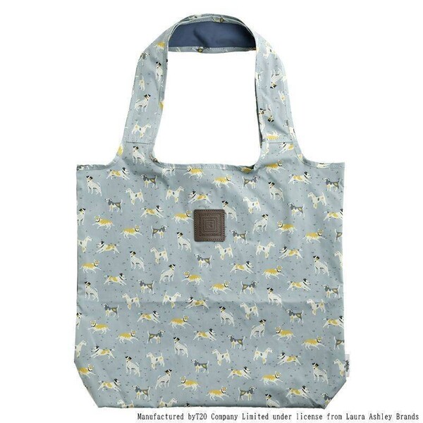 「新品未開封品」 紀ノ国屋 ローラアシュレイ まとまるバッグ Dog 完売商品 紀伊国屋 紀伊國屋 エコバッグ 折りたたみ