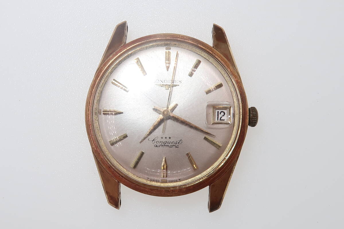 LONGINES conguest Longines Conquest мужские наручные часы 18K/750 самозаводящиеся часы 