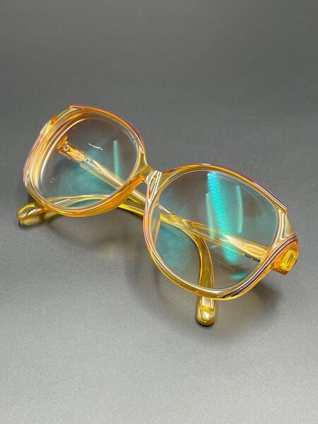vintage Christian Dior 2130 ヴィンテージ クリスチャンディオール クリアブラウン 眼鏡 良品