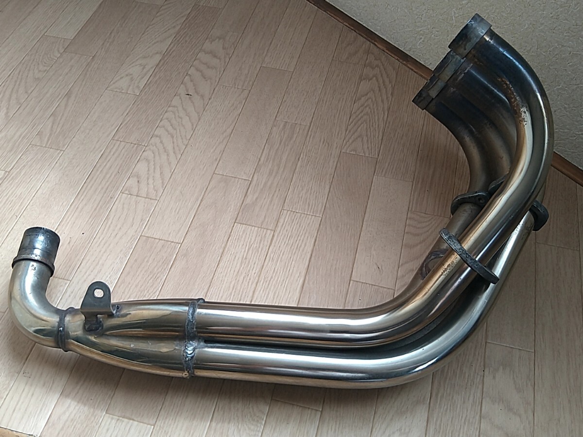 ホーネット250 純正ステンレス エキパイ - メルカリ