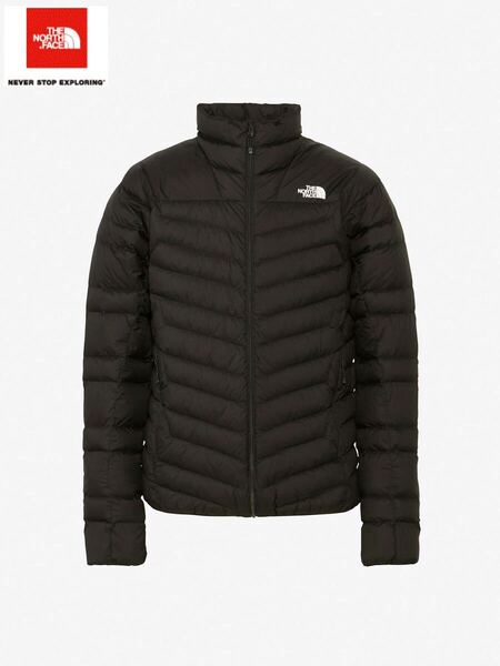 THE NORTH FACE Thunder Jacket Black ザノースフェイス サンダー ダウン ジャケット(メンズ)ブラック/黒 NY82312-K/XXL/2XL