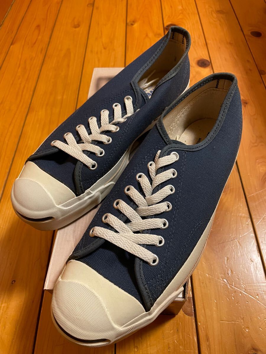 コンバース CONVERSE ジャックパーセル スエード MID （ネイビー