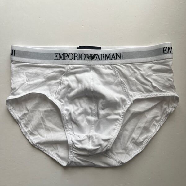 EMPORIO ARMANI エンポリオアルマーニ メンズブリーフ ML-L(M) ホワイト 白ブリーフ ビキニブリーフ メンズインナーウエア 男性下着