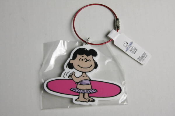 SNOOPY'S SURF SHOP キーホルダー ルーシー 送料無料 PEANUTS ( スヌーピー )