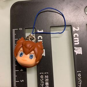 3DSソフト イナズマイレブンGO2 クロノ・ストーン ネップウ」 早期購入者特典 ベッドミニフィギュアストラップ 1つだけ