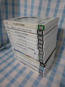Wiiソフト パッケージ入り 16本セット/マリギャラ2/テイルズ/ナイツ/ラススト/ゼノブレ