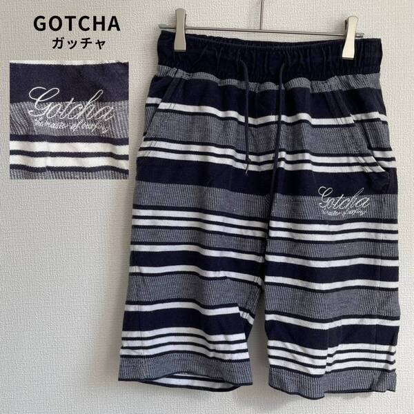 GOTCHA ガッチャ ハーフパンツ サイズS ボーダー